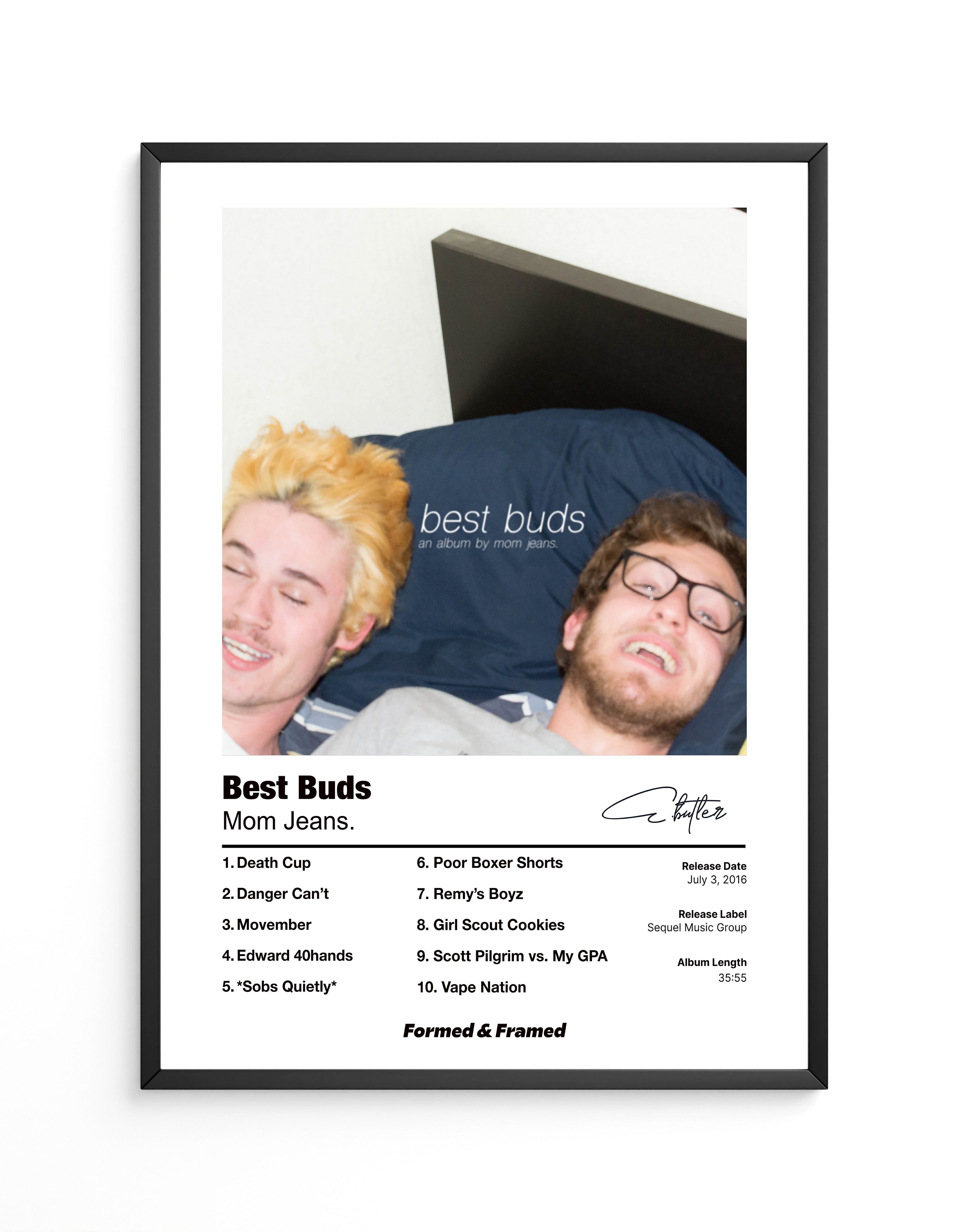 Best Buds - Framed