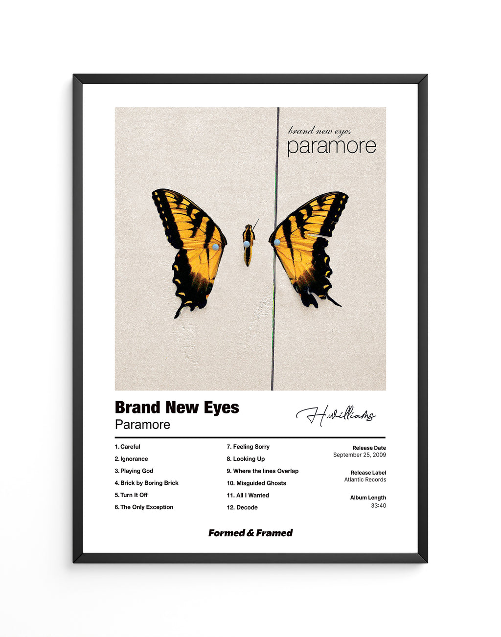 Brand new eyes - Framed