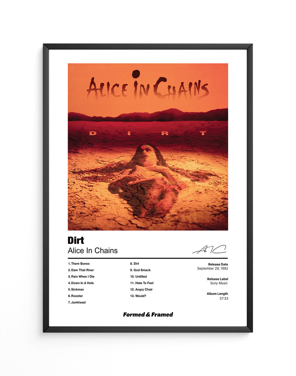 Dirt - Framed