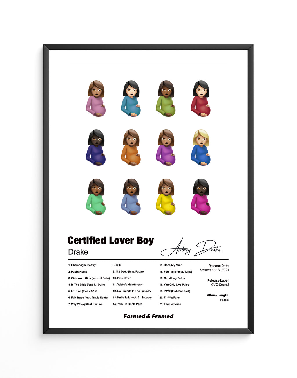 Certified Lover Boy - Framed